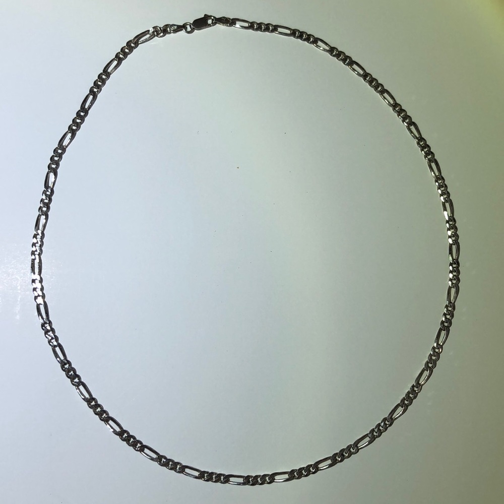 Sterling silver necklace.